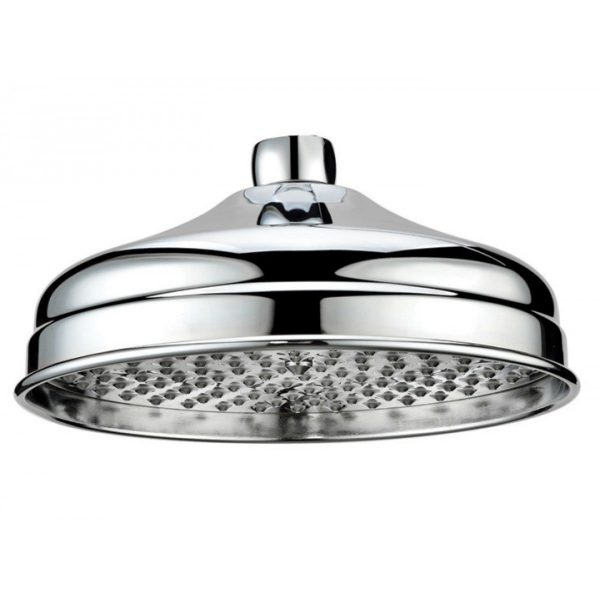 Traditional Raincan Shower Head round 8" 200mm