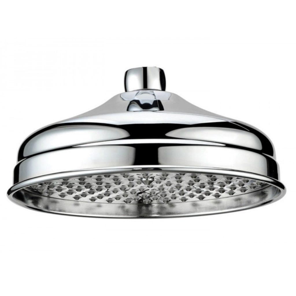 Traditional Raincan Shower Head round 8" 200mm - Image 2
