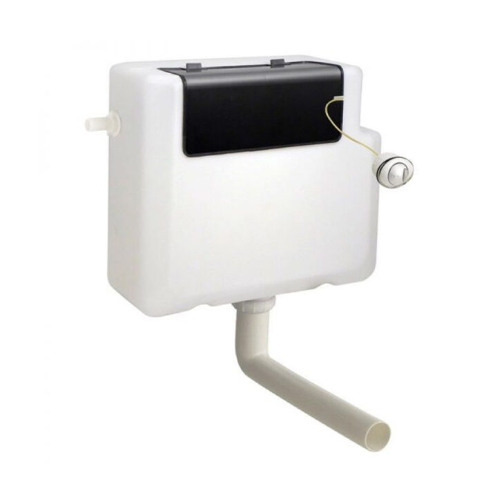 Back To Wall Toilet Pan BTW With Soft Close Seat And Concealed Cistern 520mm - Image 3