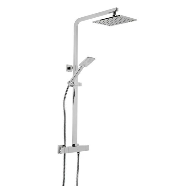 Sognare Neptune Square Thermostatic Shower and Riser Kit