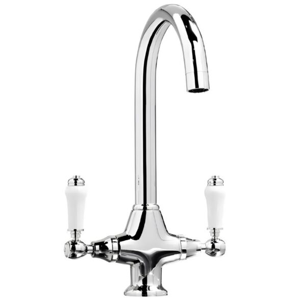 Harrogate Traditional Kitchen Tap KT13 - Chrome
