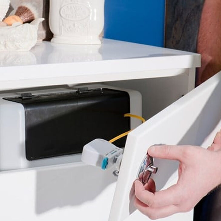 Front  Top Access Dual Flush Concealed Cistern- FAC002 - Image 4