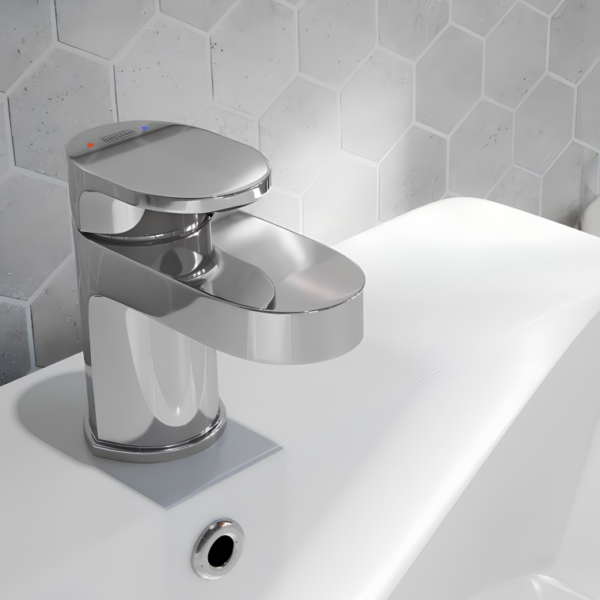 Bristan Frenzy Basin Mixer & Clicker Waste - Chrome - Image 2