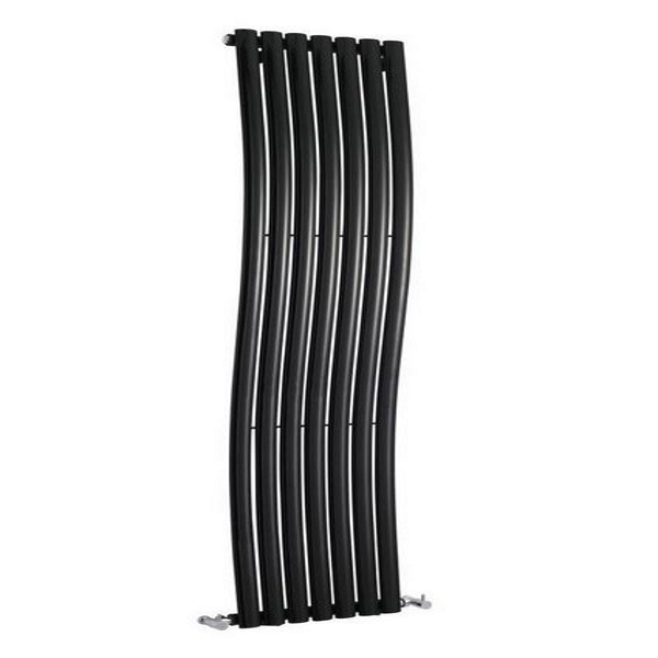 Hudson Reed 413x1785mm Anthracite Designer Radiator Vertical