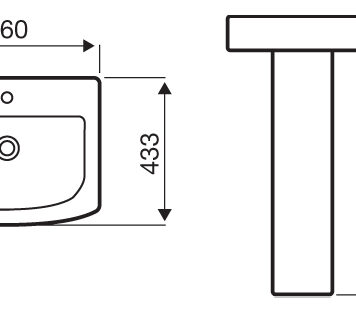 Embrace Tidy Square Toilet And Basin 4-Piece Modern Bathroom Suite - Image 4