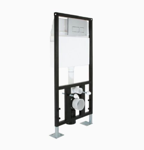 In Wall Hung Toilet Frame System 1.12m -Cistern &Flush Plate