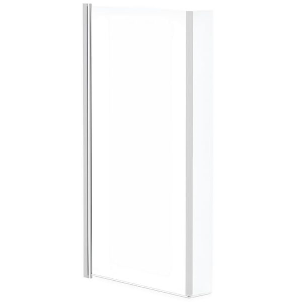 Cube Modern L Shaped 1700mm Shower Bathroom Suite - Image 6