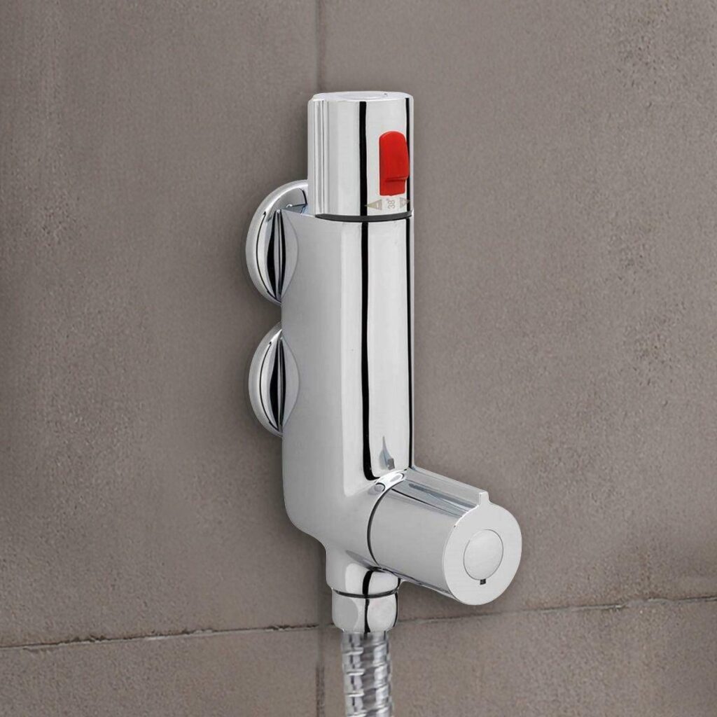 Mini Vertical Thermostatic Caravan Valve - Image 2