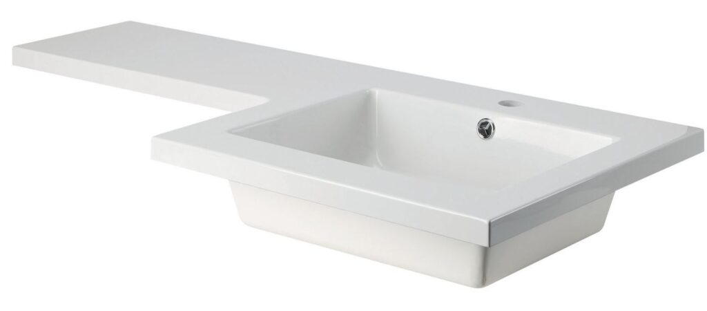 Elation L Shape Bodega Grey Woodgrain Furniture Pack 1070mm - Image 4