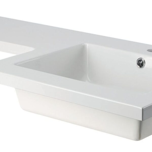 Elation L Shape Bodega Grey Woodgrain Furniture Pack 1070mm - Image 4