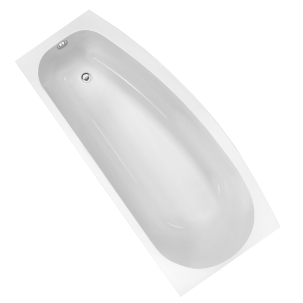 AquaVolere Sonny 1700mm x 740mm Space Saving Shower Bath-LH-RH - Image 2