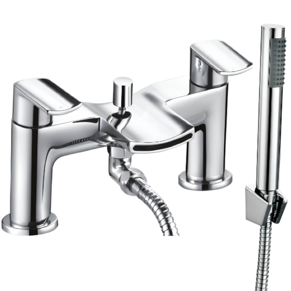 Leo Bath Shower Mixer Tap - Chrome