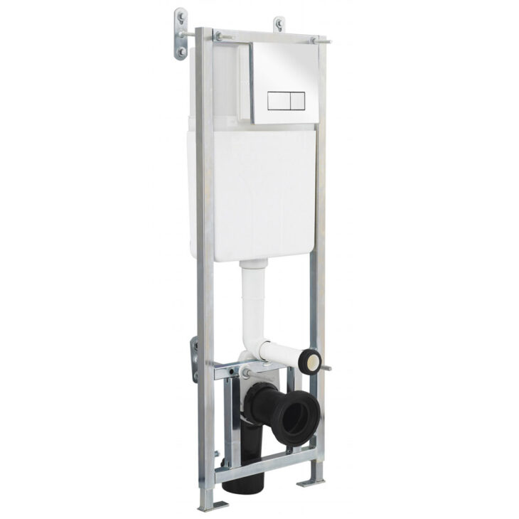 Premier Dual Flush Concealed WC Cistern Wall Hung Frame - XTY005