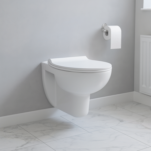 Nuie Melbourne Wall Hung Toilet And Soft Close Toilet Seat