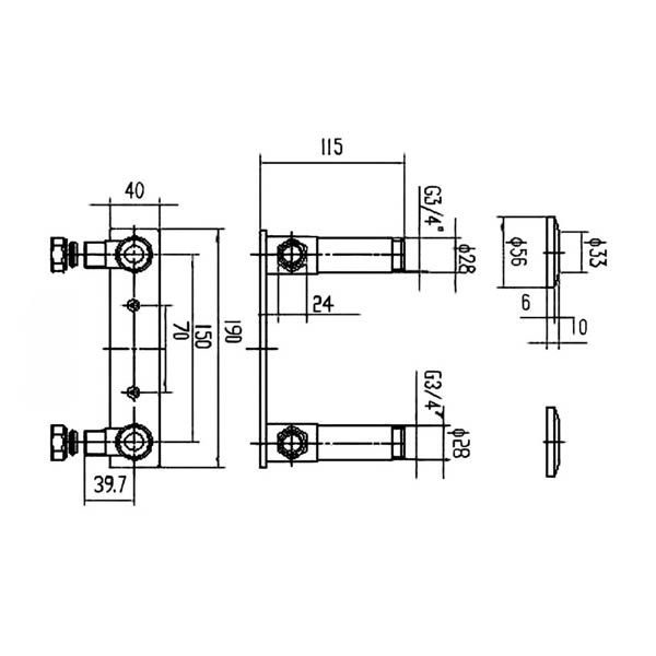 Ultra Fast-Fit Bracket for Bar Thermostats A313 - Image 2