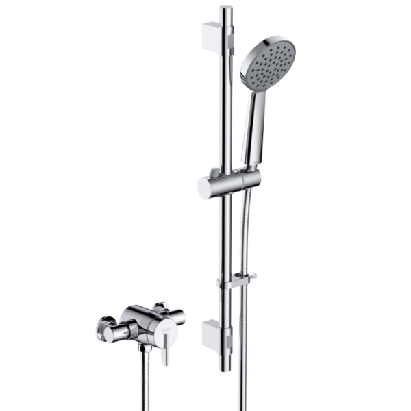 Bristan Sonique3 Thermostatic Exposed Mixer Shower - Chrome