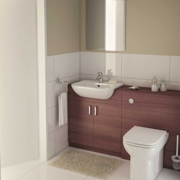 Vitra - S20 Model Back to Wall Toilet Pan - Soft Close Seat - Image 3