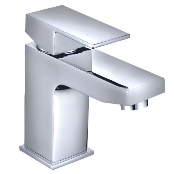 Lanza Mini Basin Square Mono Basin Tap - Chrome