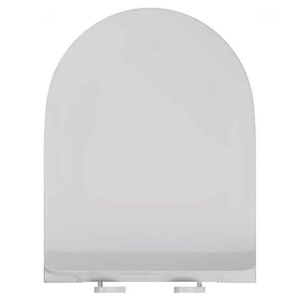 Quick Release D Shaped Slimline Soft Close Toilet Seat sea005