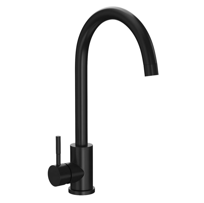 Sognare Modern Kitchen Mixer Tap - Matt Black