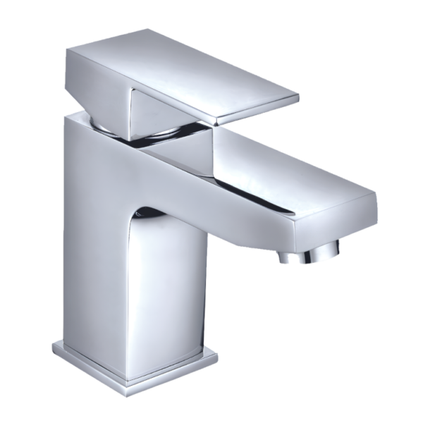 Lanza Mini Basin Square Mono Basin Tap - Chrome