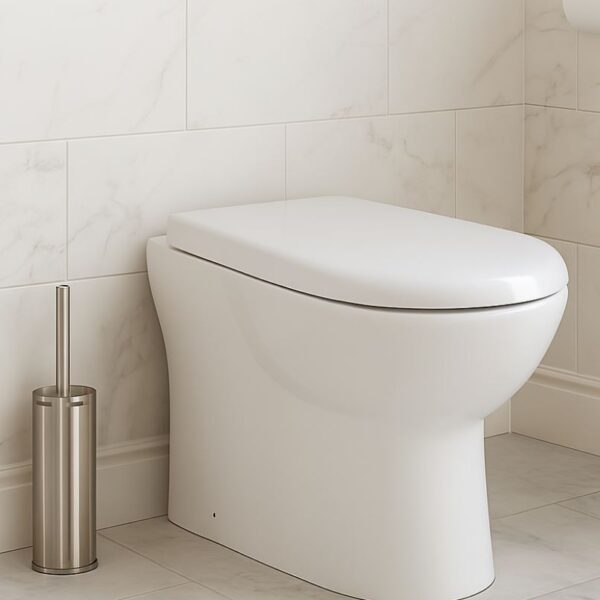Premier Linton D-Shape Back To Wall Pan– Soft Close Seat