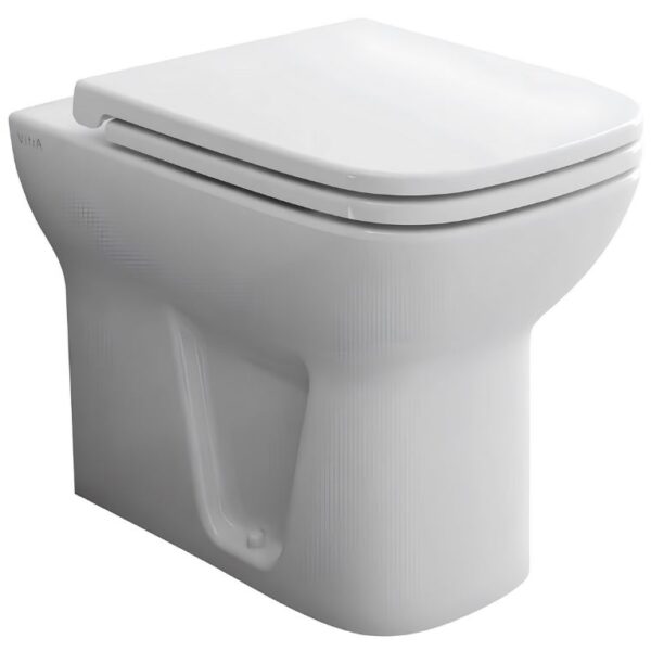 Vitra - S20 Model Back to Wall Toilet Pan - Soft Close Seat