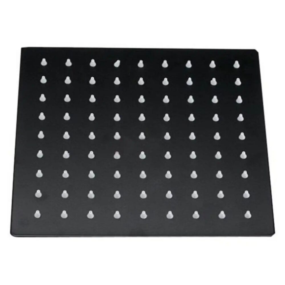 Mono Black 200mm Square Shower Head