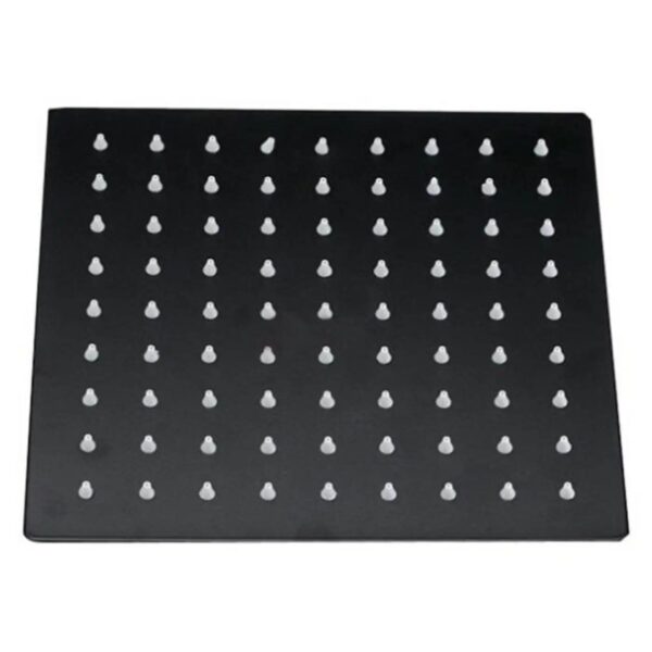 Mono Black 200mm Square Shower Head