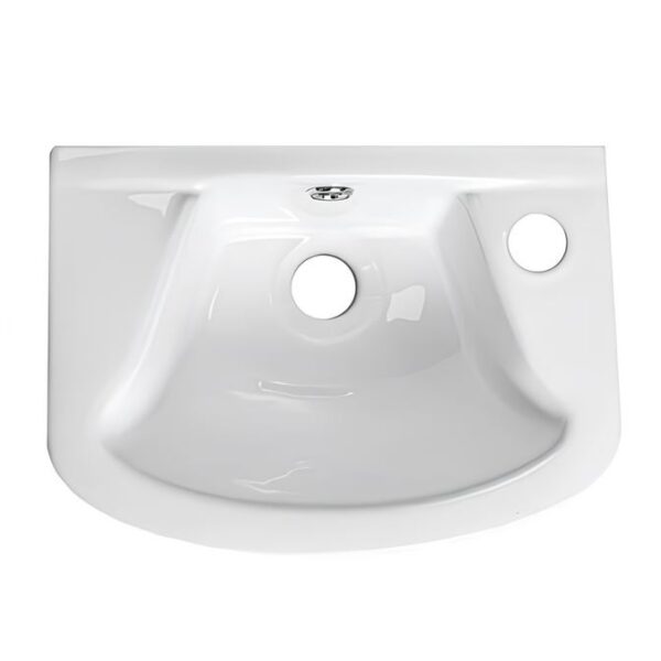 Kartell G4 360mm Cloakroom Basin - 1 or 2 Tap Hole - One Tap Hole