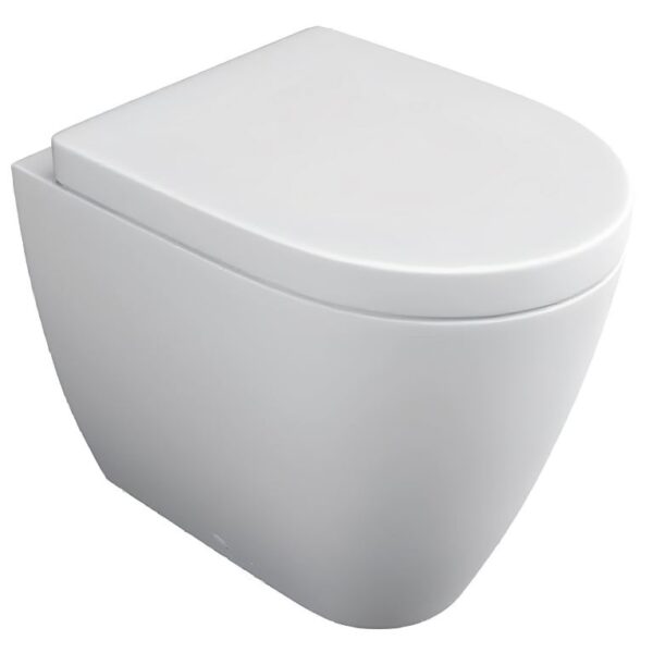 Kartell Genoa Back To Wall Toilet With Soft Close Seat