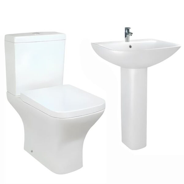 Sognare Porto Basin and Toilet 4 Piece Suite