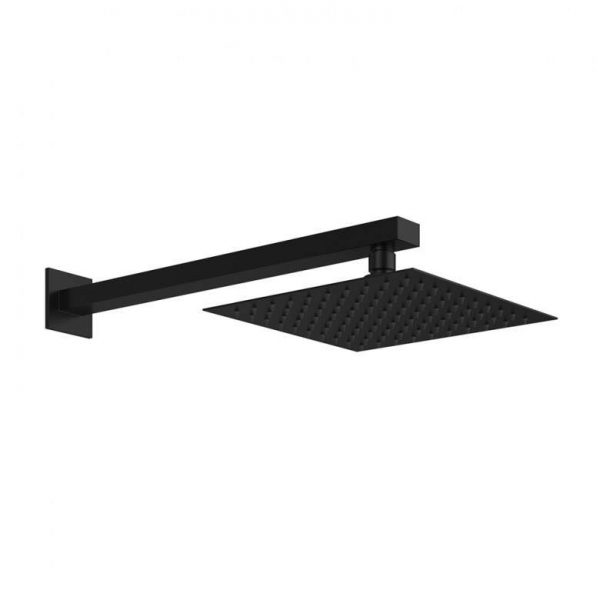 Mono Black 200mm Square Shower Head - Image 3