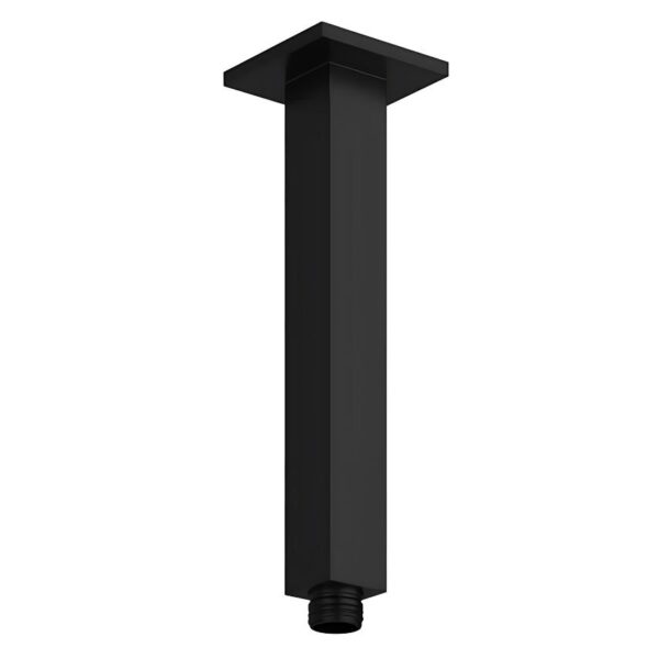 Mono Matt Black Ceiling Arm 180mm