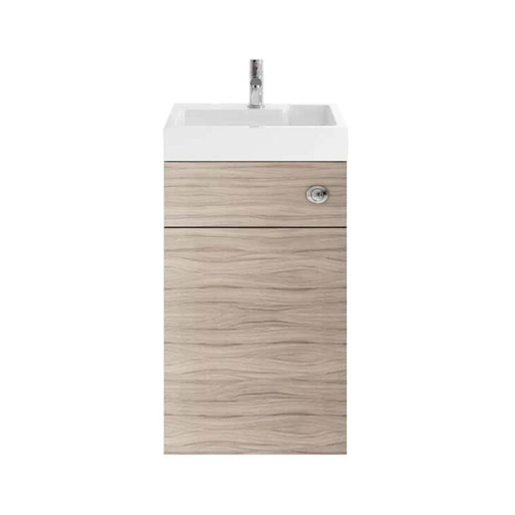 Athena Two in One Vanity & Toilet Unit Various Colours - Image 4