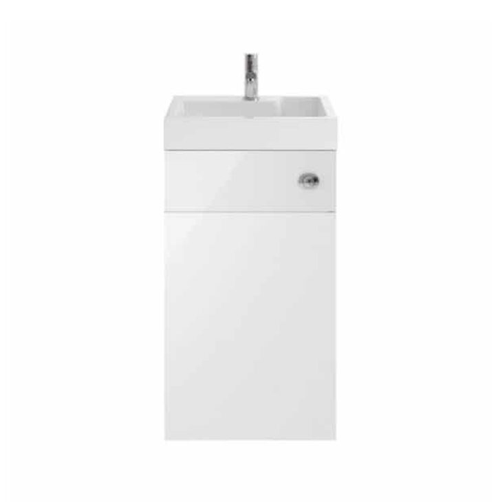 Athena Two in One Vanity & Toilet Unit Various Colours - Image 5