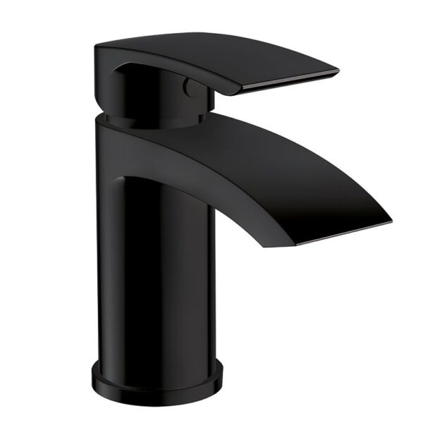 Sognare Belini Basin Standard Mono Tap & Waste - Matt Black