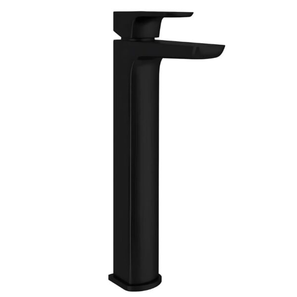 Muro Tall Hi Rise Mono Basin Mixer Tap Mono - Matt Black