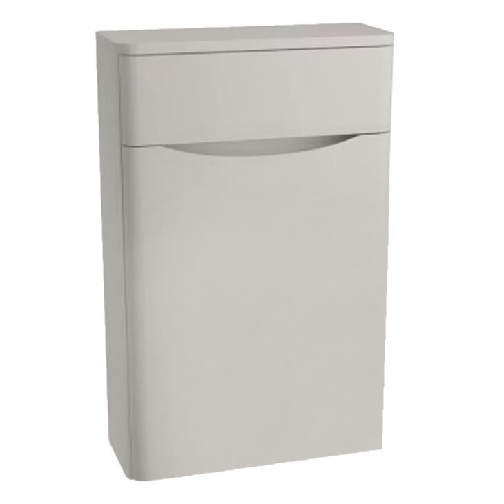 Bali 500mm WC Toilet Bathroom Unit In 4 Colours - Bali Grey Finish