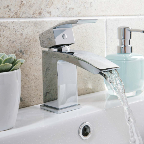 Descent Mono Basin Mixer Tap - Chrome - Image 2