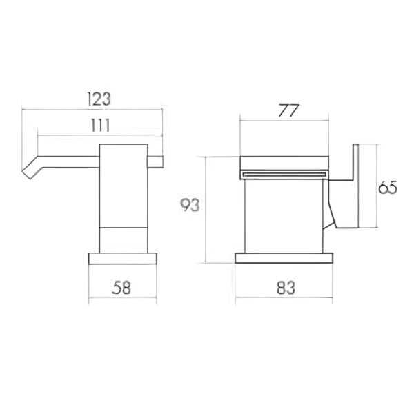 Miami Mono Basin Mixer Tap & Waste - Chrome - Image 3