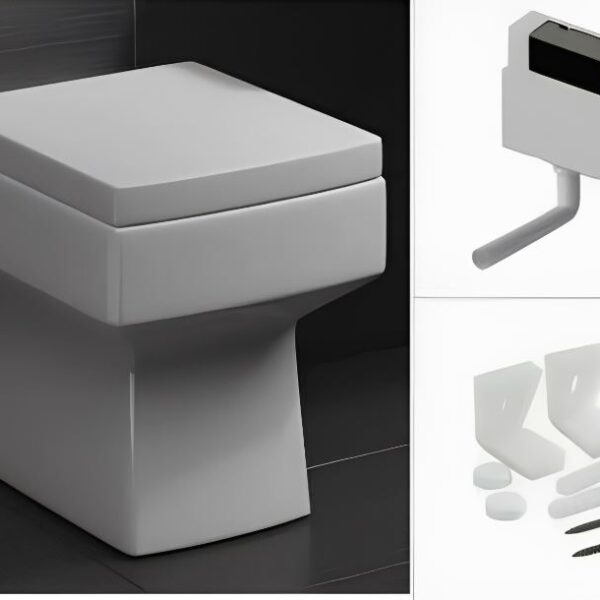 Cassellie Polymarble All In 1 Combined WC And Basin - Image 3