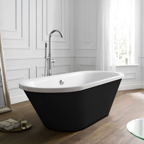 Coloured 1800mm Luxury Haworth Skirted Freestanding Bath - Choose Any Ral Colour - Image 8