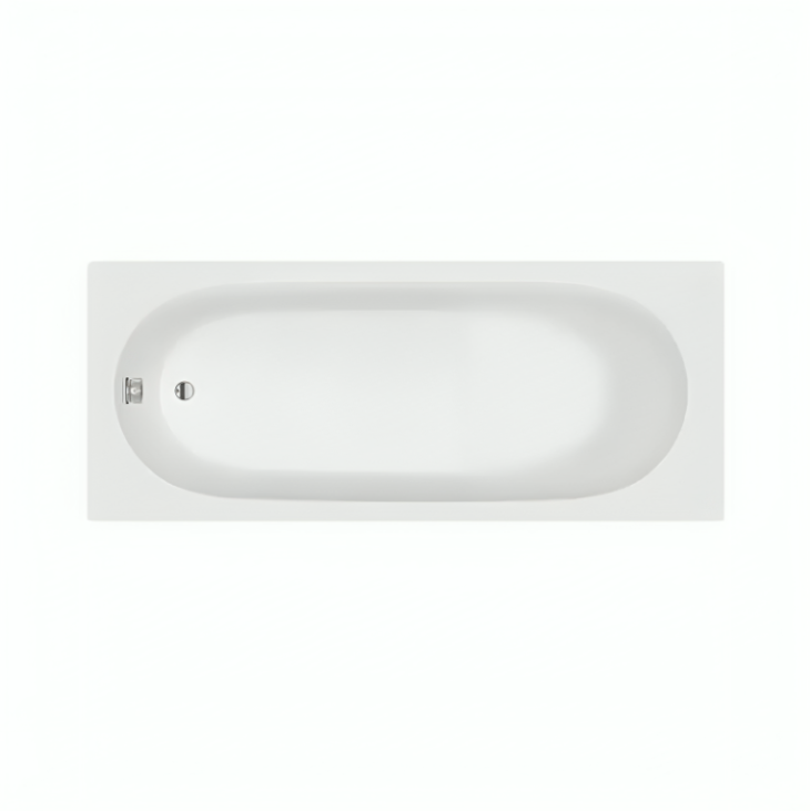 Kartell G4K 1600MM Single Ended Bath With Drilled Tap Holes - Image 3