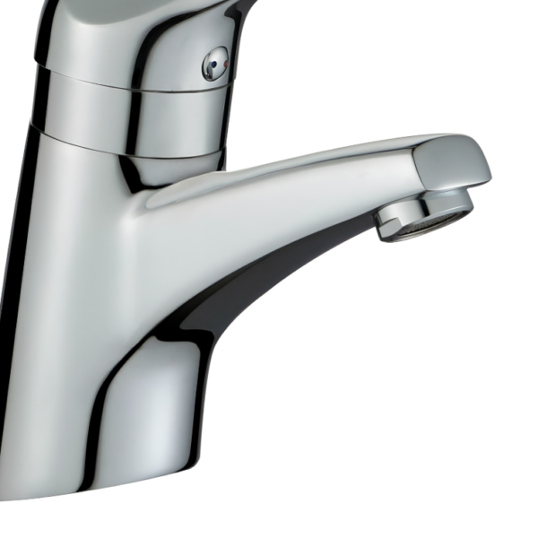 Thermostatic TMV3 Sequential Lever Mono Basin Mixer - Chrome - Image 3