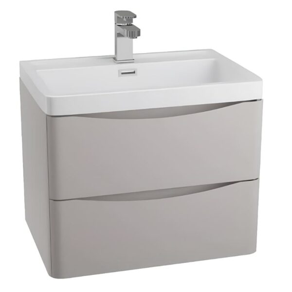 Cassellie Bali 600MM Grey Wall Hung Unit | GRYWMC594B