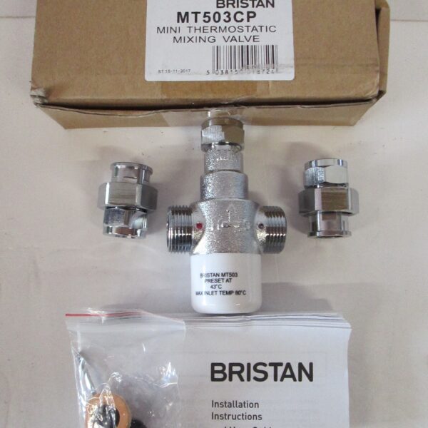 Bristan MT503CP 15mm Thermostatic Mixing Valve