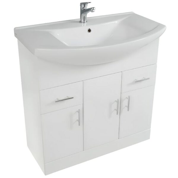 Sognare Lanza 850mm Floor Standing Vanity Unit With Basin