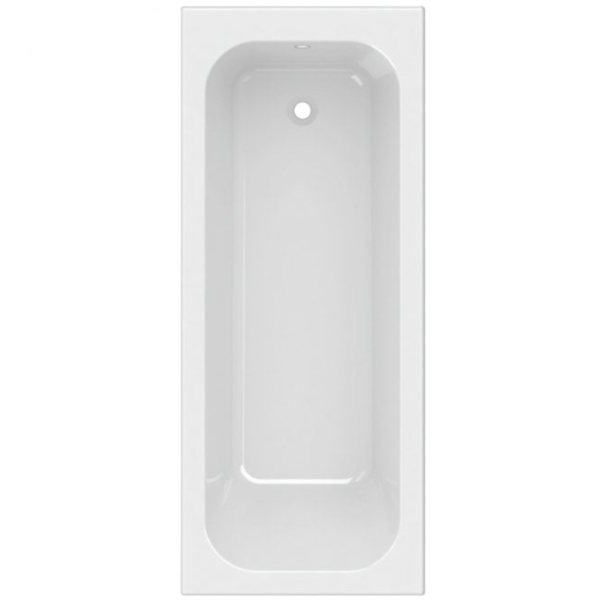 Kartell G4K 1600MM Single Ended Bath With Drilled Tap Holes