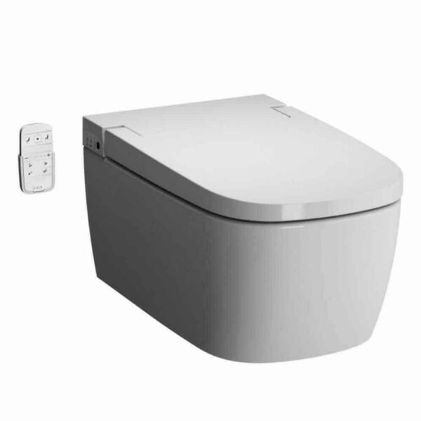 VitrA V-Care Essential Auto Wash Smart Rimless Wall Hung WC & Bidet - Image 2